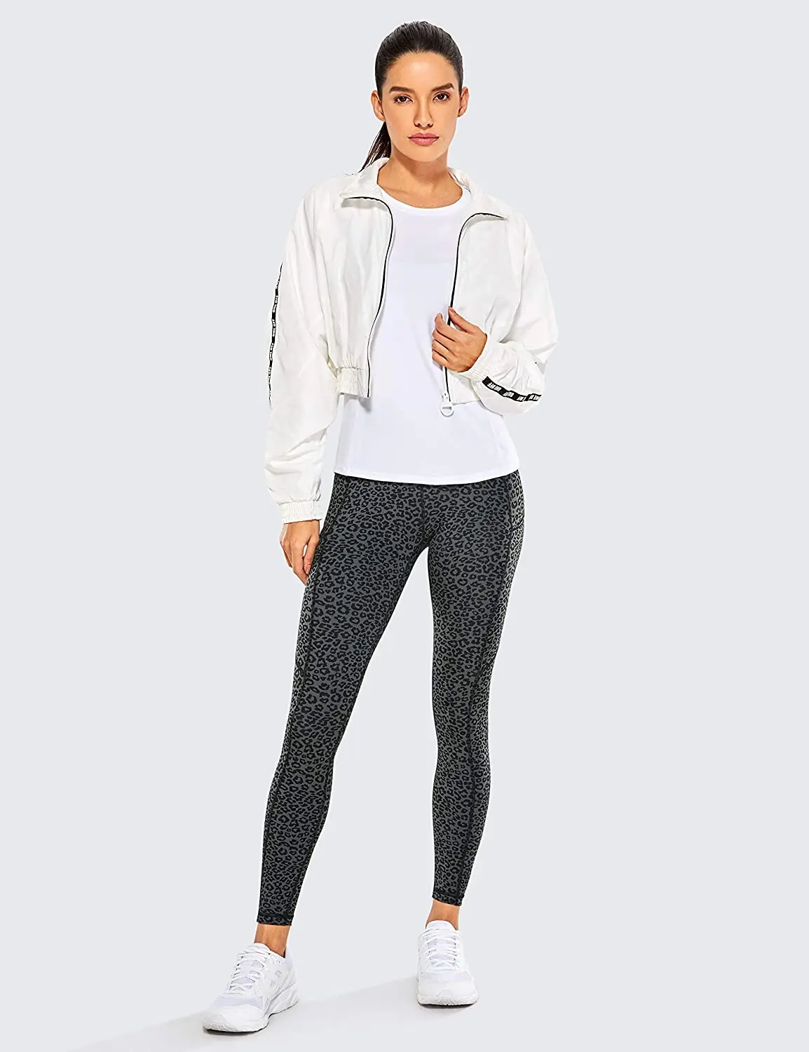 Cheap price fitness fashion items sublimation stripe leggings and bra women workout set yoga sport costumes for women