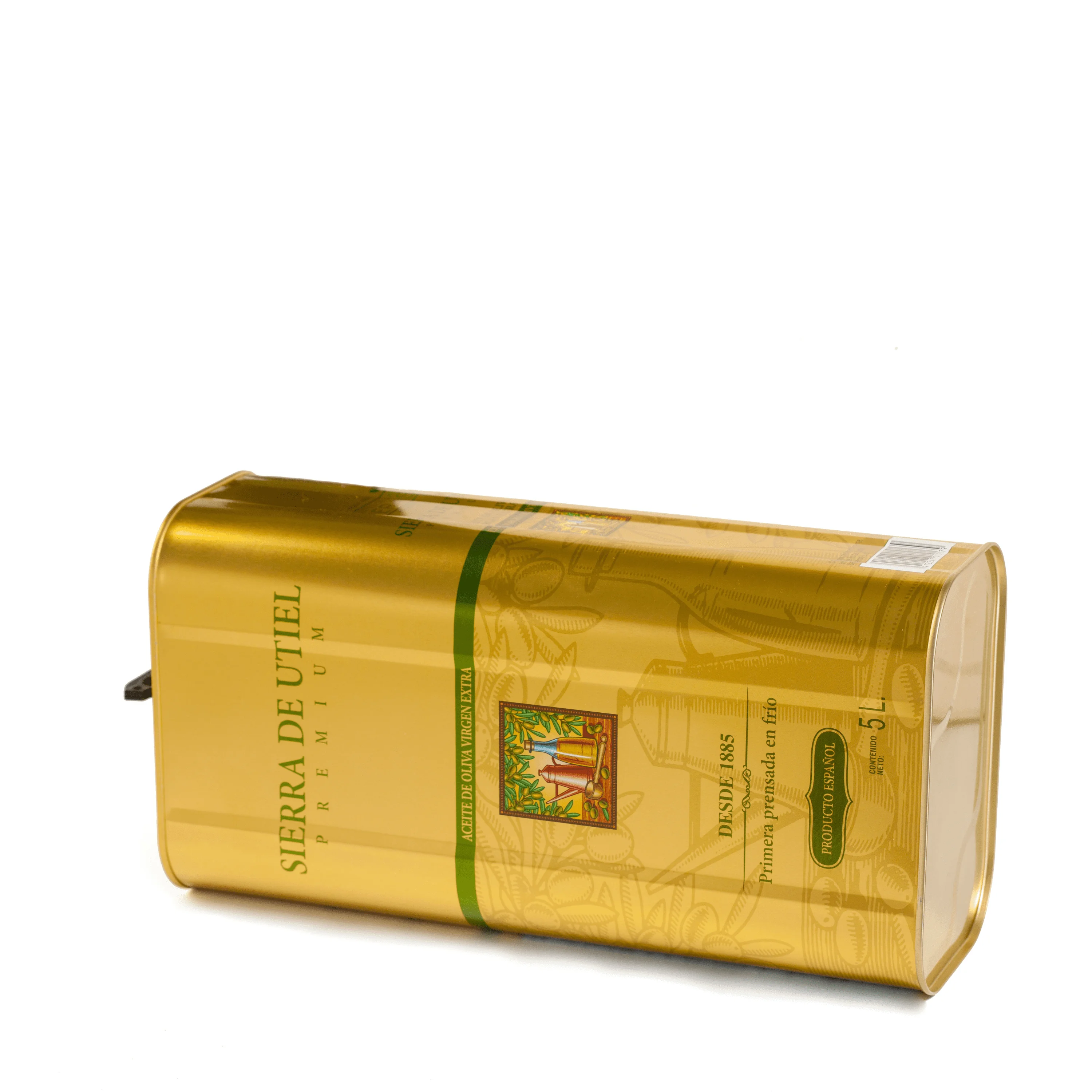 Sierra de Utiel, Extra Virgin Olive Oil 5 liter Gourmet Tin, first cold pressed Spanish Olive Oil