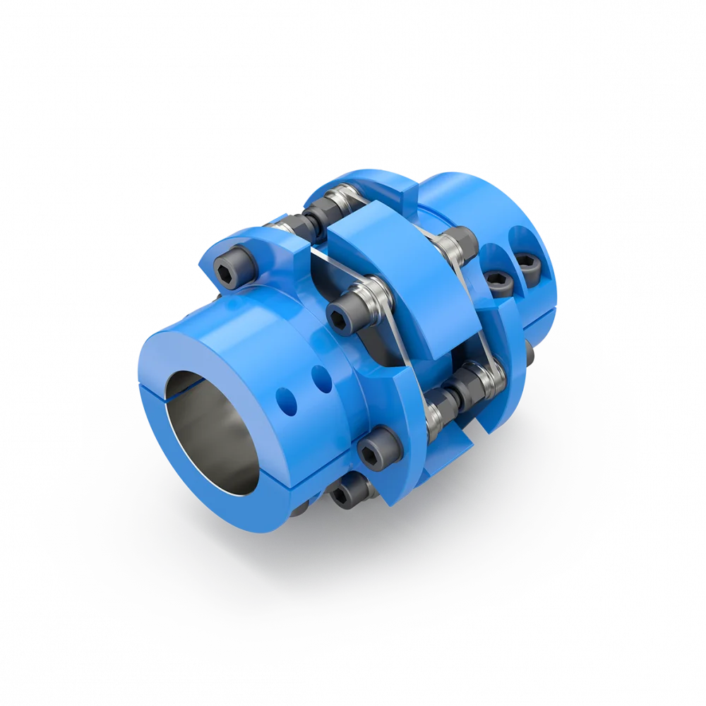 
Torsionally rigid all steel coupling 