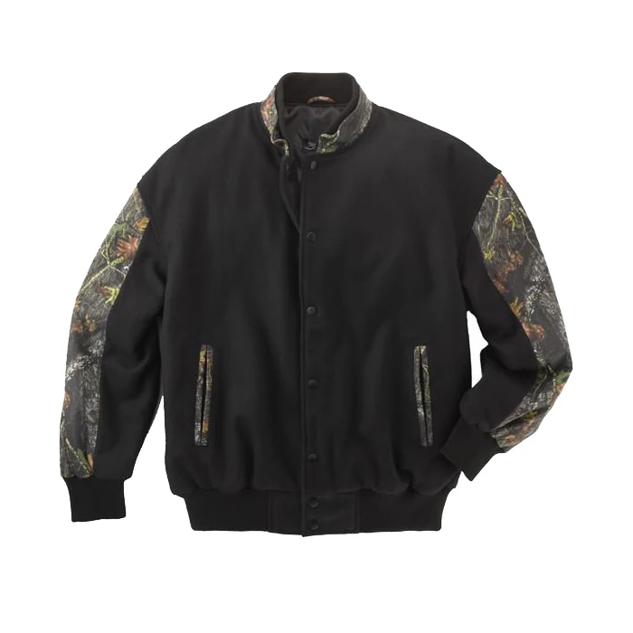 Мужская шерстяная бейсбольная куртка, водонепроницаемая куртка с длинным рукавом, на пуговицах, из 100% нейлона, одежда для школьников и студентов колледжа по низкой цене