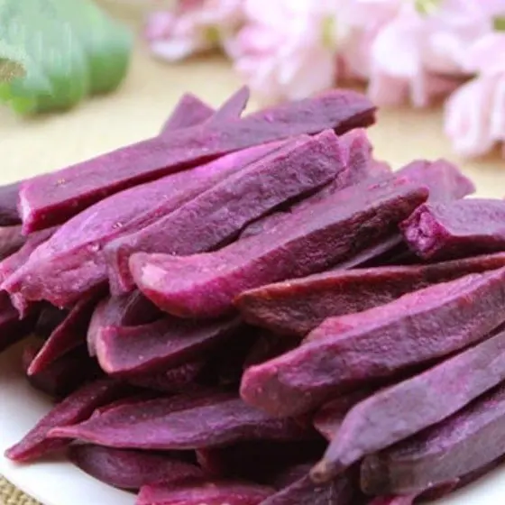 Wholesale Stick Fresh Dried Purple sweet potato 100% Premium Quality Organic Potato Export made in Vietnam Healthy Snack