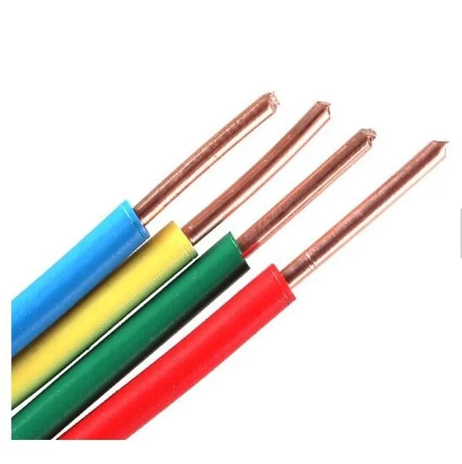 PVC insulated electric flexible 600V Plain and Tinned Copper Wire and cables