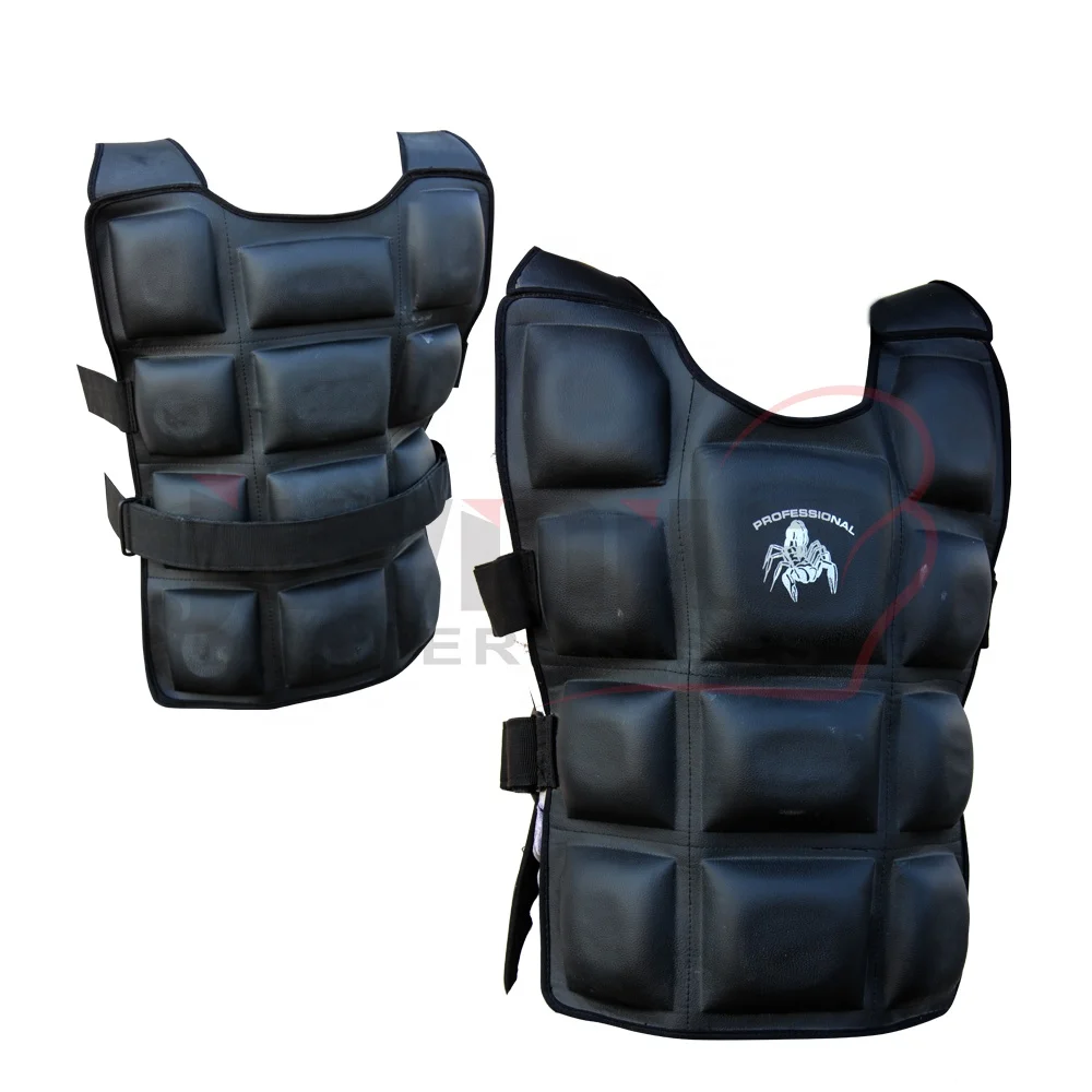 Customized Weighted Vest for Fitness Gym Training Wear Protection PK Get Black & Customized Color OEM Service Accepted One Size