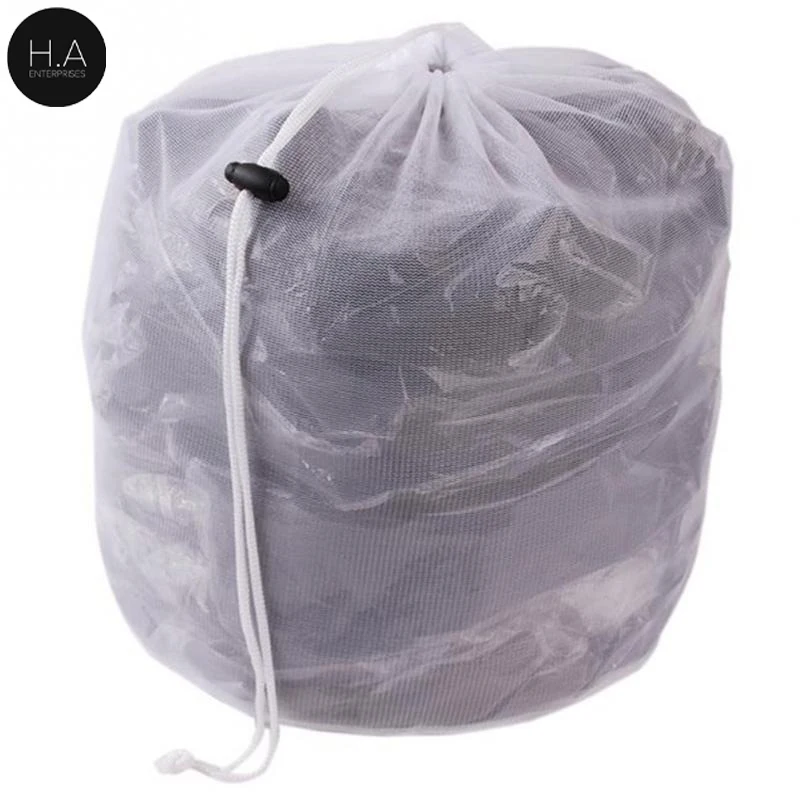 Сетчатые мешки для стирки сетка на шнурке прочный мешок в стиральной машине утолщенный сетчатый