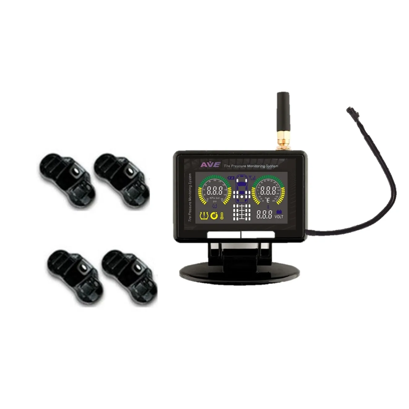 Internal Sensor Car RS232 TPMS for Fleet Management