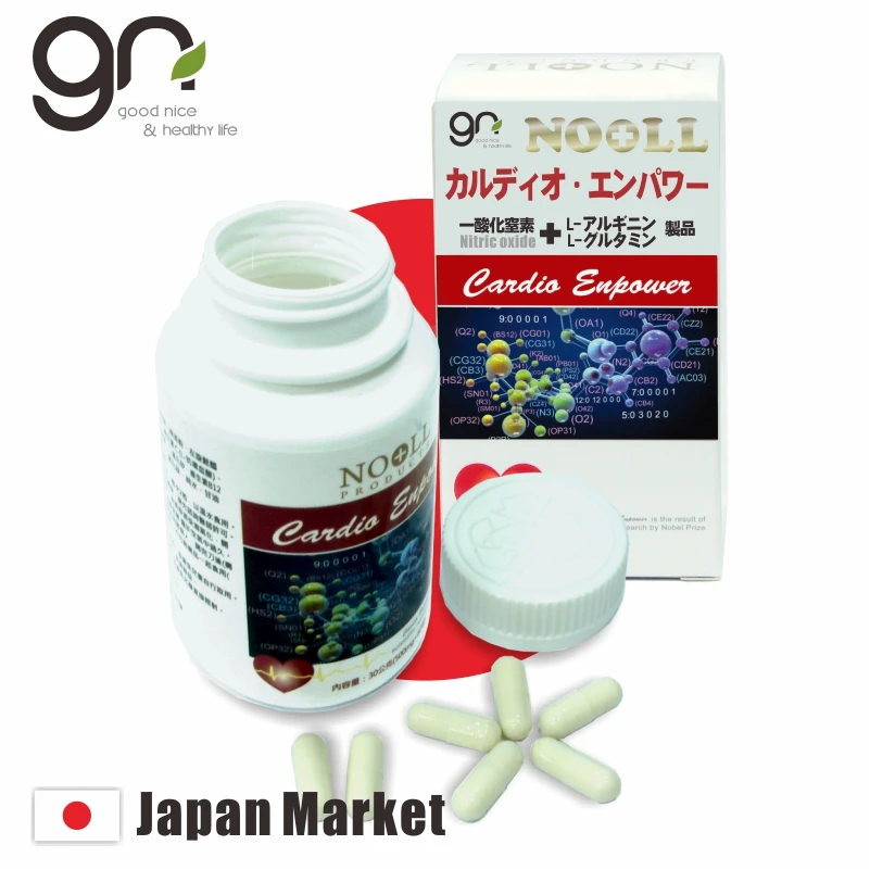 
NO+LL Cardio Enpower Dilate arteries & increase blood flow L-Arginine L-Glutamine Capsule make strong when you want 