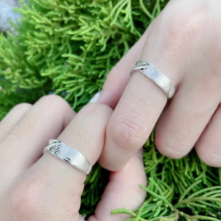 
Couple Wedding Rings Ring Fashion Silver 925 Finger Multi Stone Sterling Jewellery Wholesale For Couples Online Beautiful 
