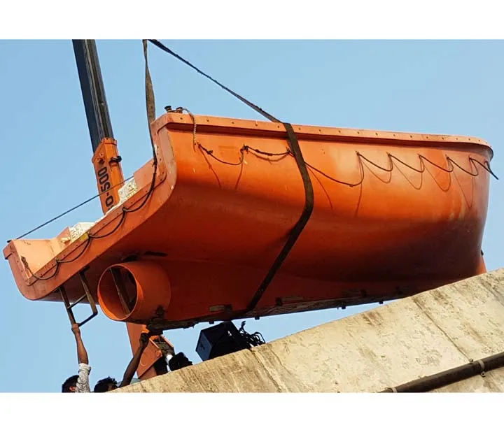 Lifeboat Hull for Tourist boat, Fishing boat, Dutch Tender boat ERNST HATECKE GMBH Germany made Enclosed Lifeboat Bangladesh