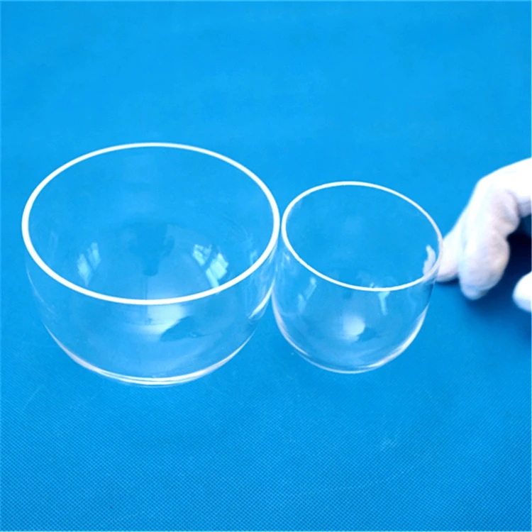 
Quartz Crucibles For Melting Fused Silica 99.99 high purity Pot Crucible 