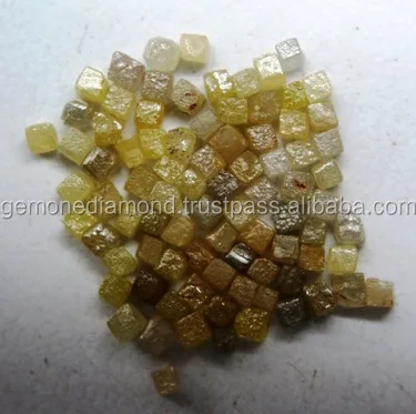 Square Shape Cube Uncut Rough Diamonds From India,Congo Cube Rough Diamonds By Gemone Diamond