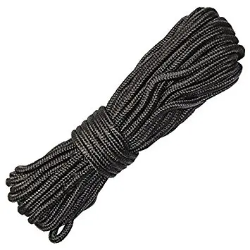 2mm white polyester cord, polyester rope & nylon draw string