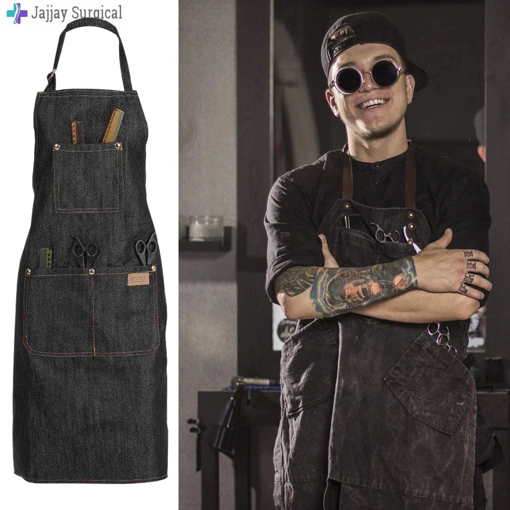 Salon Barber Apron for Men Women Barber Cloth Hairdressing Apron Hair Cutting Apron for Adults Salon Styling Tool