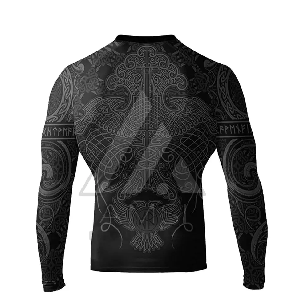 Design compression mma rash guard,oem mma rashguard custom sublimated printed mens rash guard