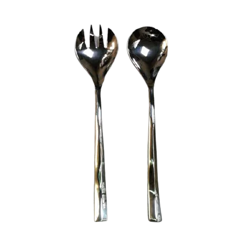 Набор столовых приборов из нержавеющей стали комплект металлических с дизайнерской ручкой ножом и ложкой современный дизайн для украшения дома