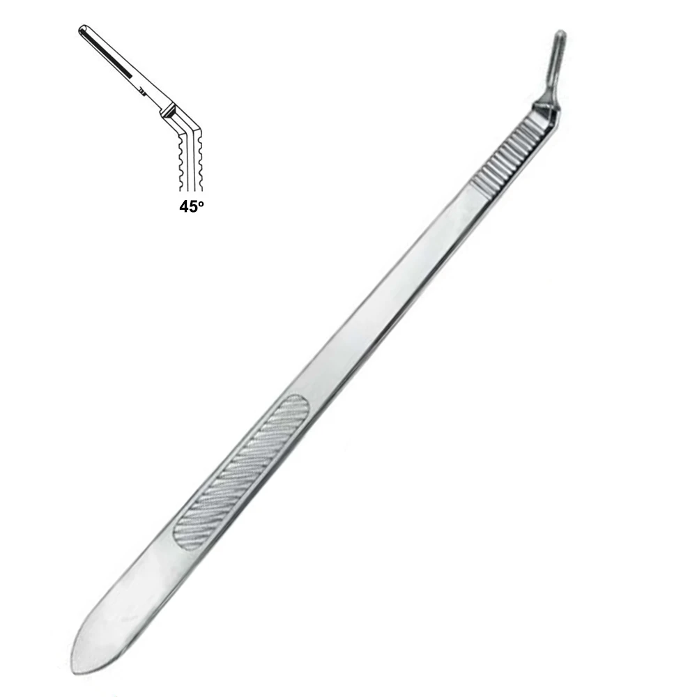 Ручка Скальпеля изогнутая вверх хирургическая хирургический нож скальпель ручка № 3 л