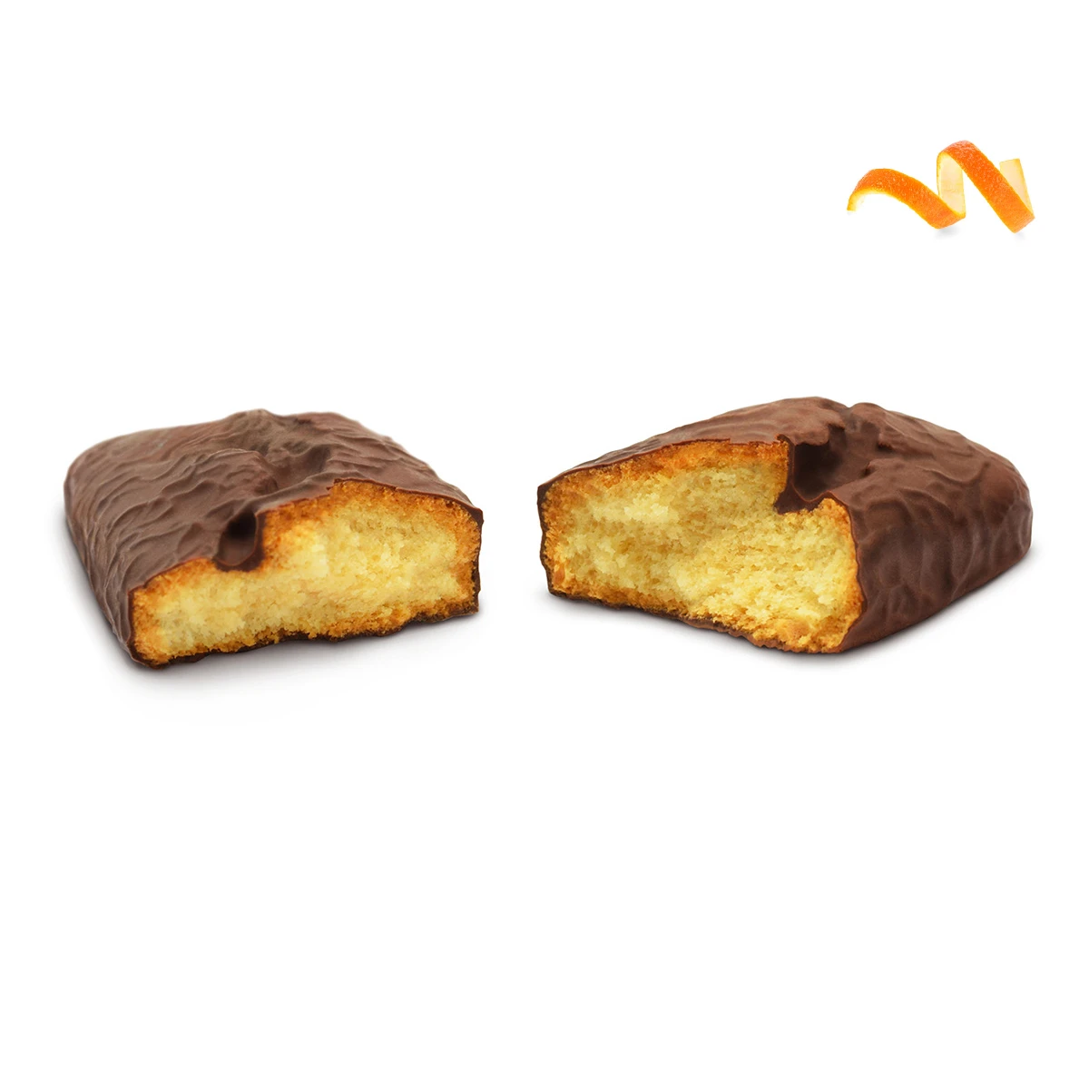 
Low Calorie High Protein 30% Chocolate Coated Loaf Cake Orange Cake Gluten Free Low Car any Moment Rectangular Absent 0.5 G 27% 