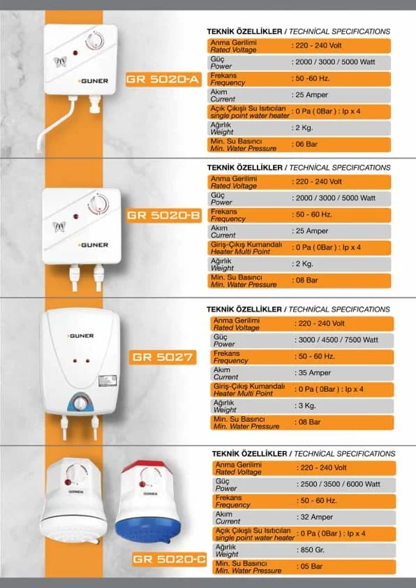 
Factory Price Bathroom Electric Shower Instant Electric Water Heater 