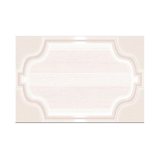 Brick look high gloss Ceramic Wall Floor Digital Glossy types Vitrified Porcelain digital Tile for villa office from Morbi