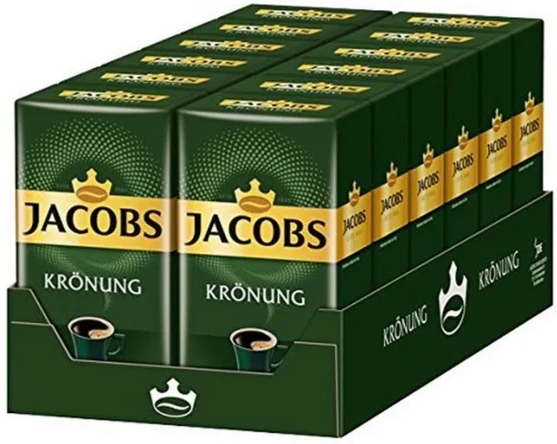  Высококачественный молотый кофе Jacobs Kronung 250 г и 500 по хорошей