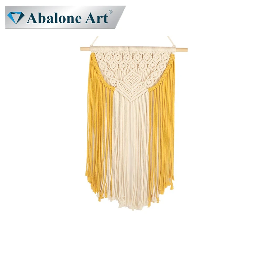 Abalone Art New Arrival of Exceed Aspect Designed Wall Decorative Hand Made Macrame Wall Tapestries