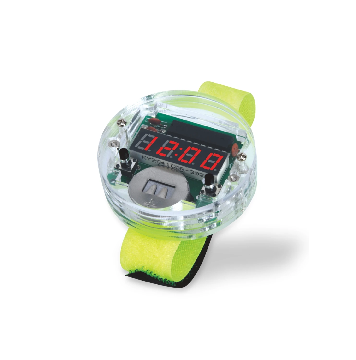 Self assembly electronics DIY LED watch kit