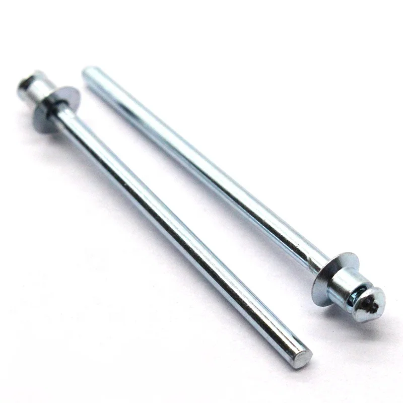 DIN 7337 csk head whole iron  head popper csk head  blind rivets