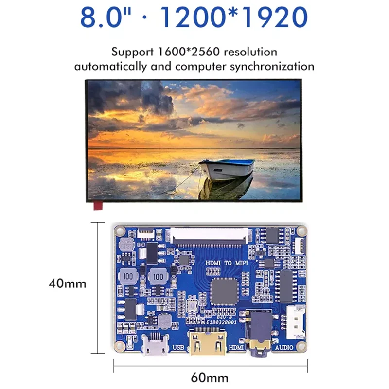 8INCH Portable Smart Advertising LED Screen Digital Poster Display for Events