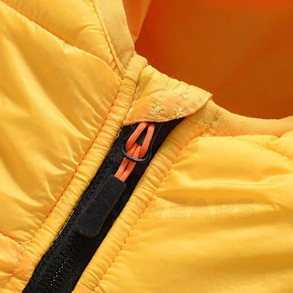 Yellow Color Men Bubble Jacket Best Quality Bubble Jacket