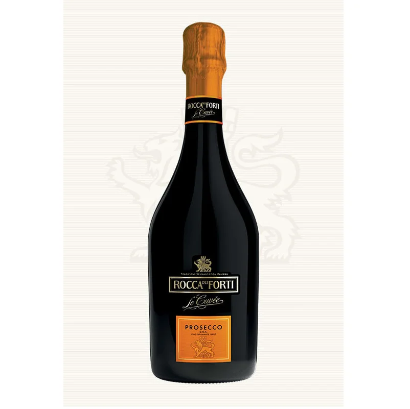  Итальянское игристое вино Rocca dei Forti везо тутис D.O.C. Стеклянная бутылка объемом 750 мл оптовая