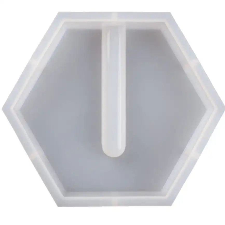 diy crystal resin drop glue hexagonal round vase test tube flower device culture