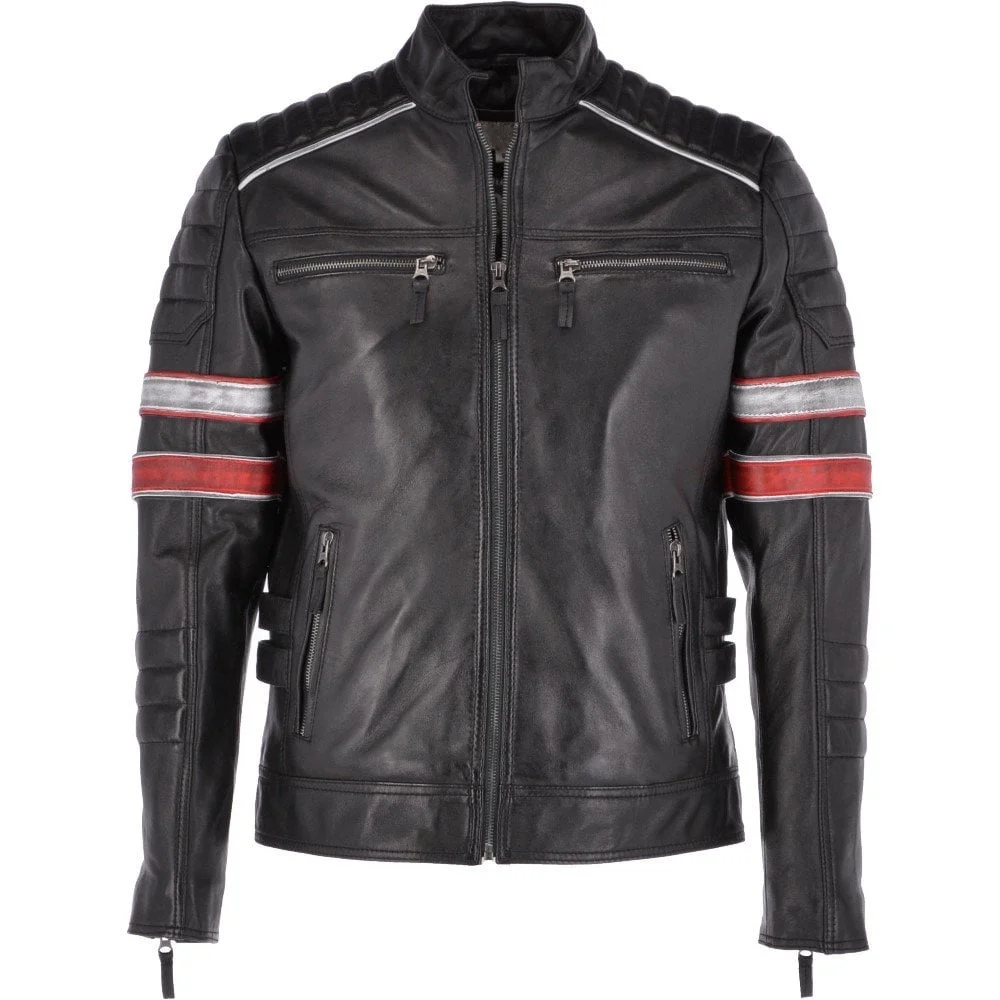 New Design Top Quality Pure 100% Leather Jacket