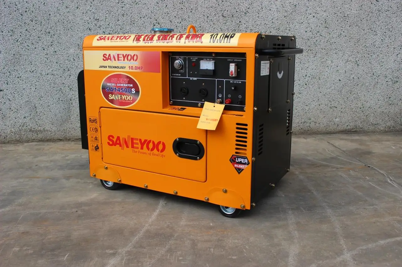 Saneyoo fast shipping  5kw portable generator diesel generators