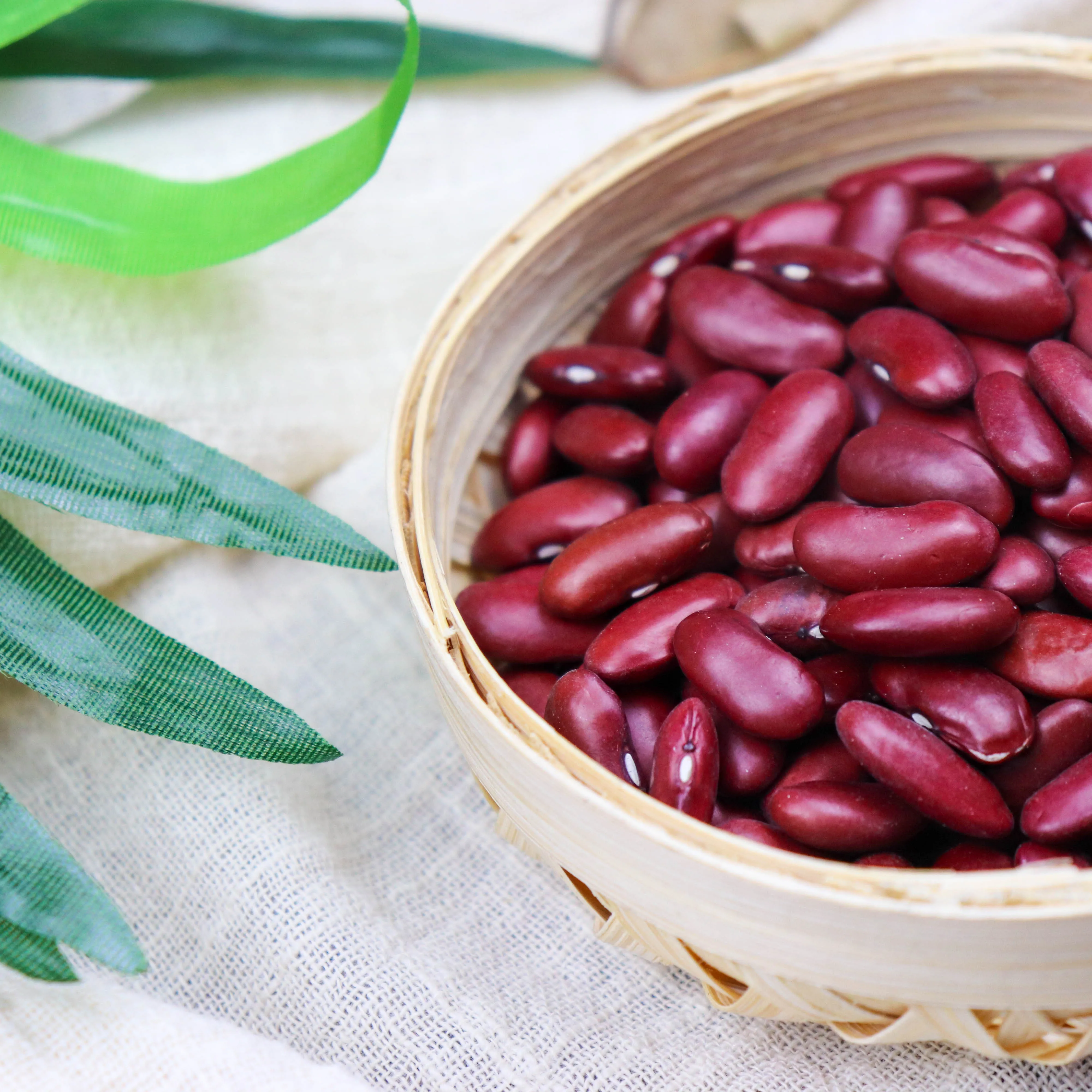 
High Quality speckled light, Red, Black & White Kidney Beans 