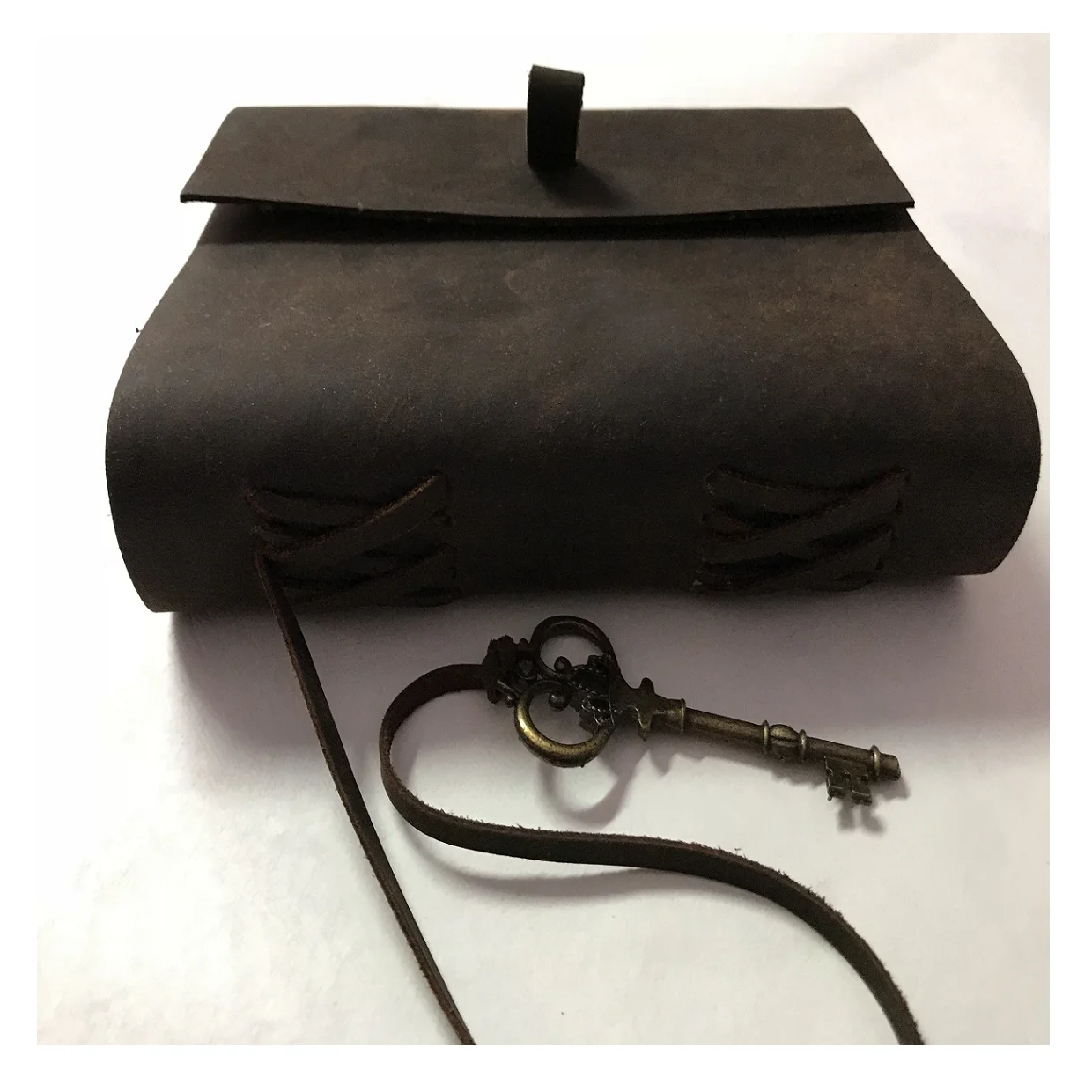 Пользовательские тисненые кожаные журналы из кожи буйвола, доступны в размере 6*8 с хлопковой тряпкой ручной работы