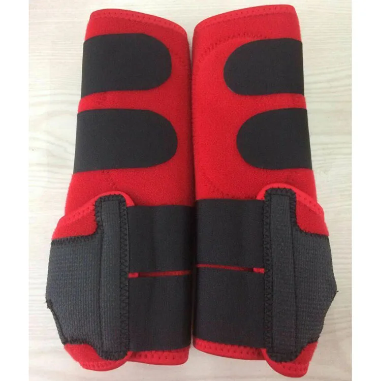 Horse Tendon Boots Perforated/ventilated Pu Leather Customized Accepted Pair Custom/any Size/Wholesale Factory Price Top Selling
