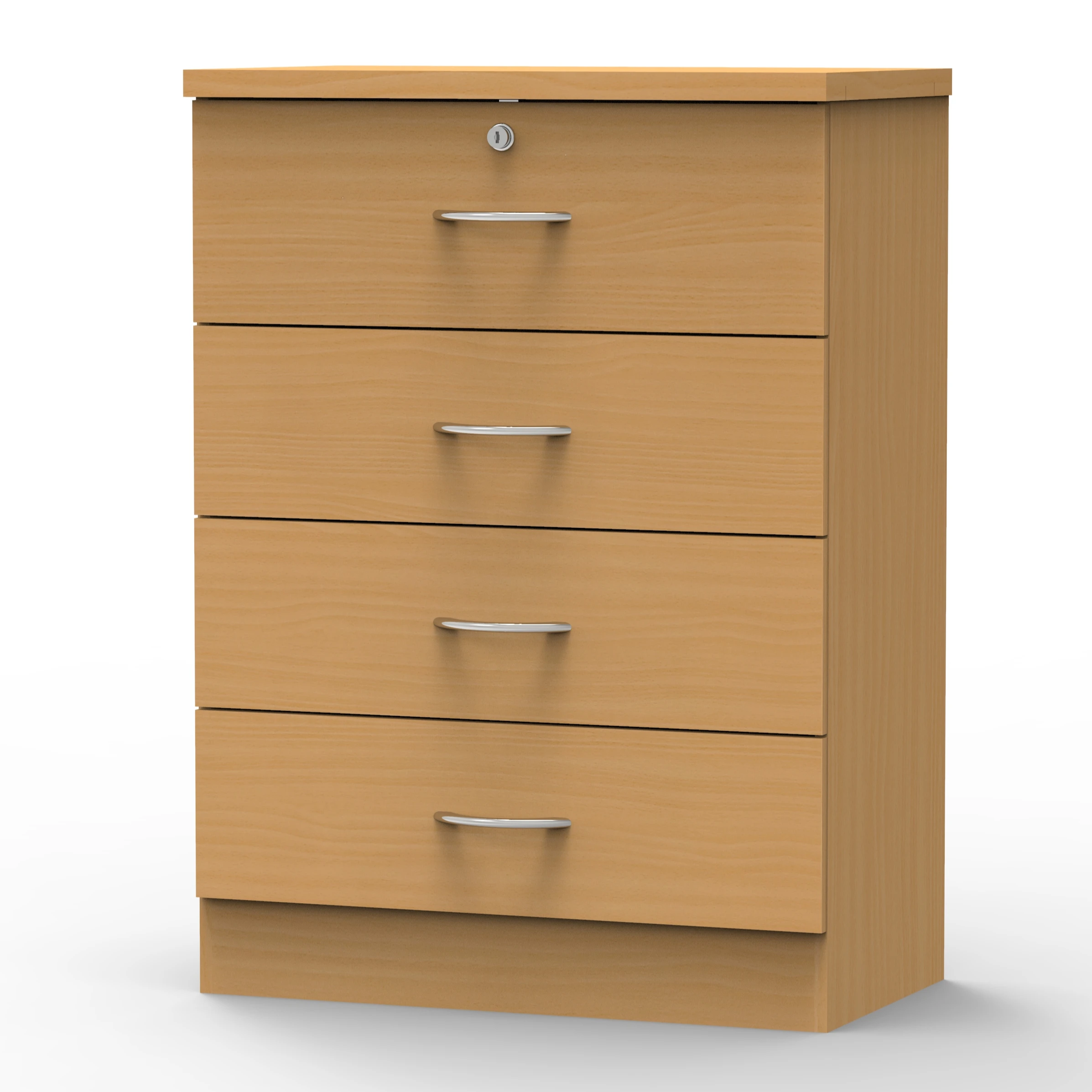 High Demand 4 layers Drawers Particle Board Multi Purpose Chest Of Drawer Malaysia Made Furniture 1436