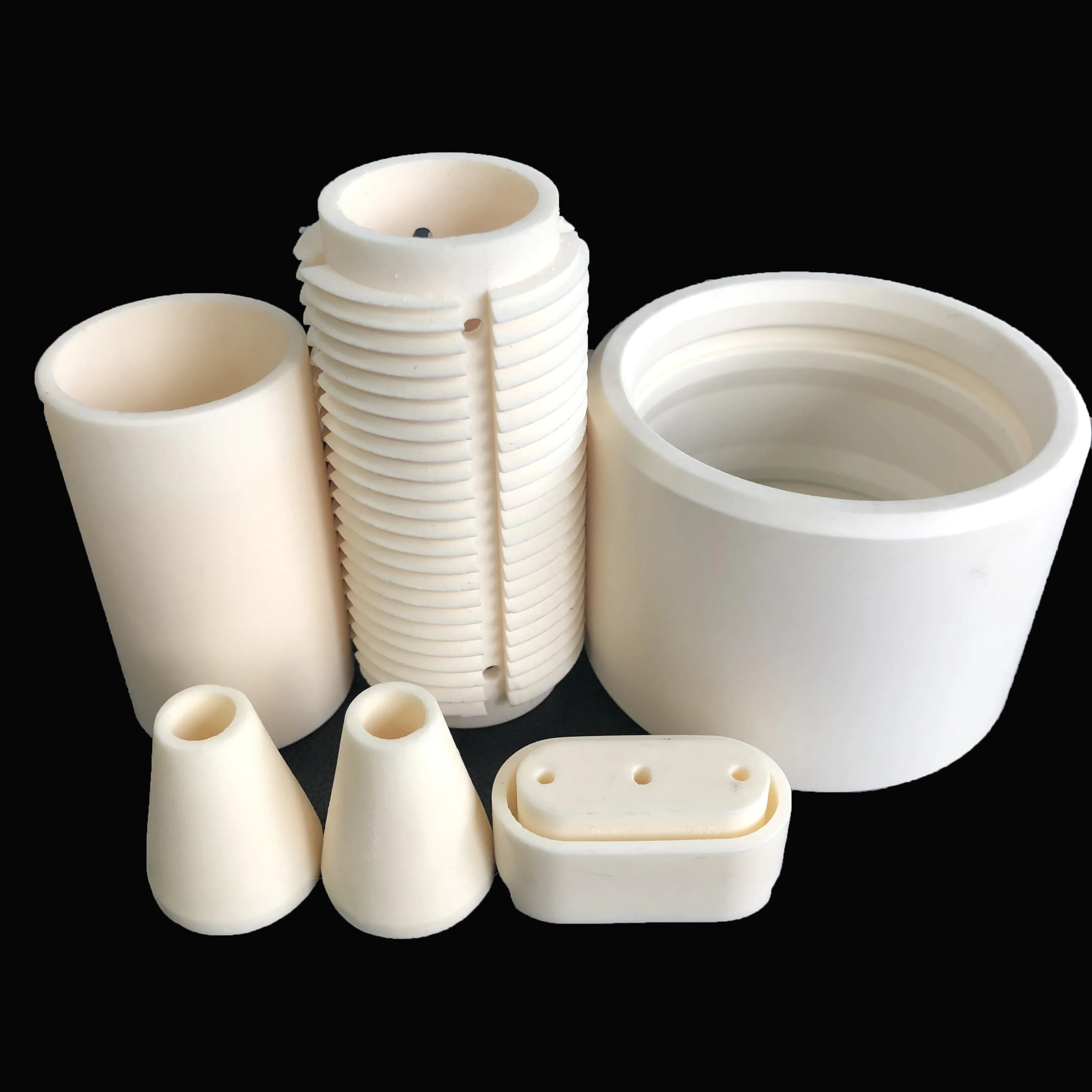 Industrial Insulation Tube Alumina Al2O3 Sleeve Ceramic Tube
