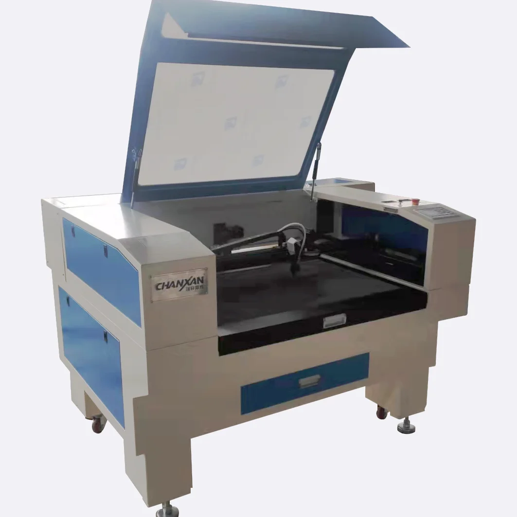 6090 co2 laser cutting machine with ccd camera