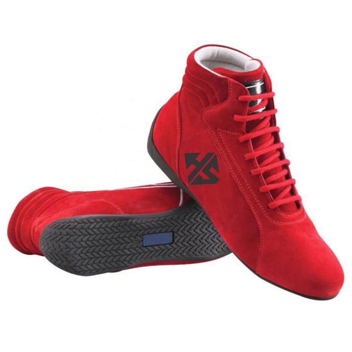 Excellent Quality Leather Made Kart Racing Shoes Plus Size Factory Direct Sale Men Kart Racing Shoes