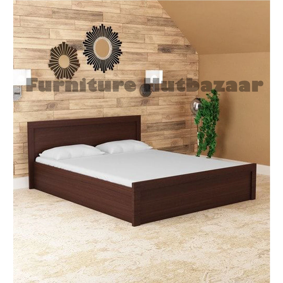 Modern LuxuryWooden  Comfort Bed from Bangladesh Adults Double King Size Best Quality Soft Bed Cheap Online
