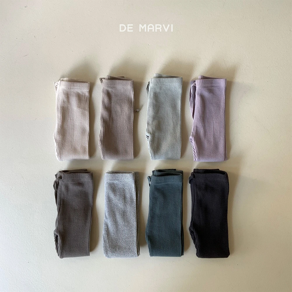 Детские велосипедные шорты DE MARVI в рубчик для малышей леггинсы мальчиков и девочек летние колготки оптовая продажа корейский производитель Сделано Корее