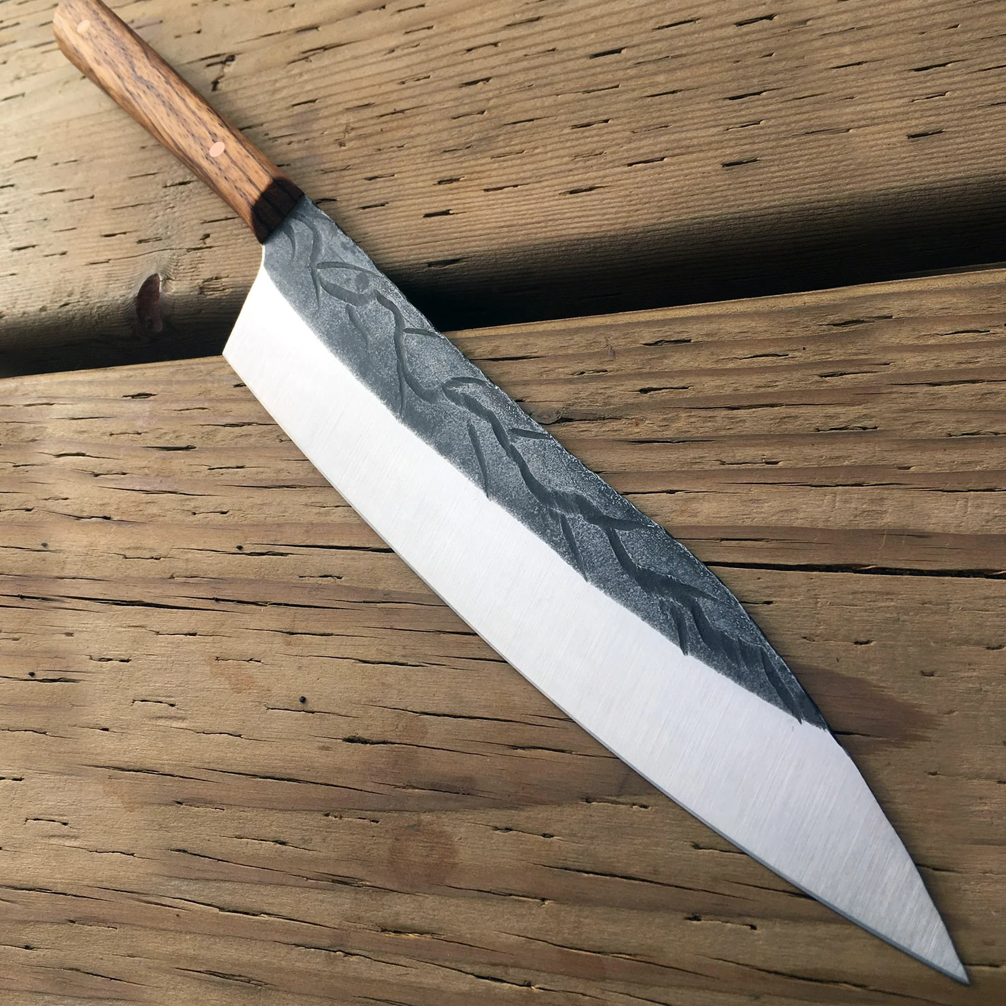 HAND MADE CARBON STEEL KITCHEN KNIFE