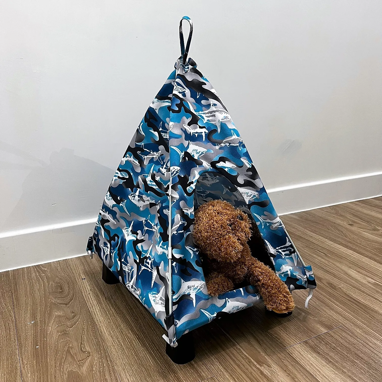 DIY cooler warmer folder able teepee tent  pet house for cat and dog