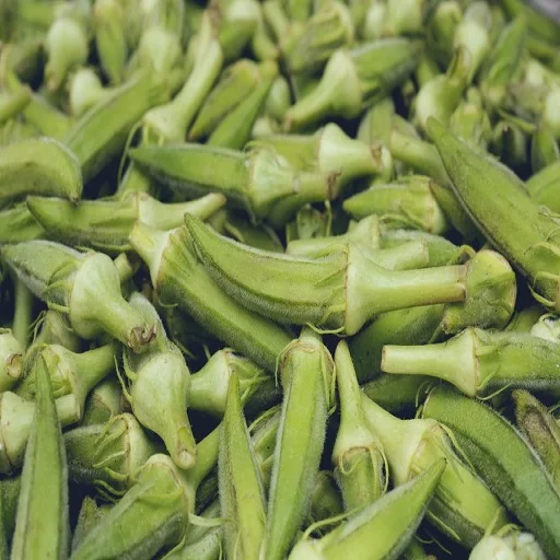 Замороженный Окра