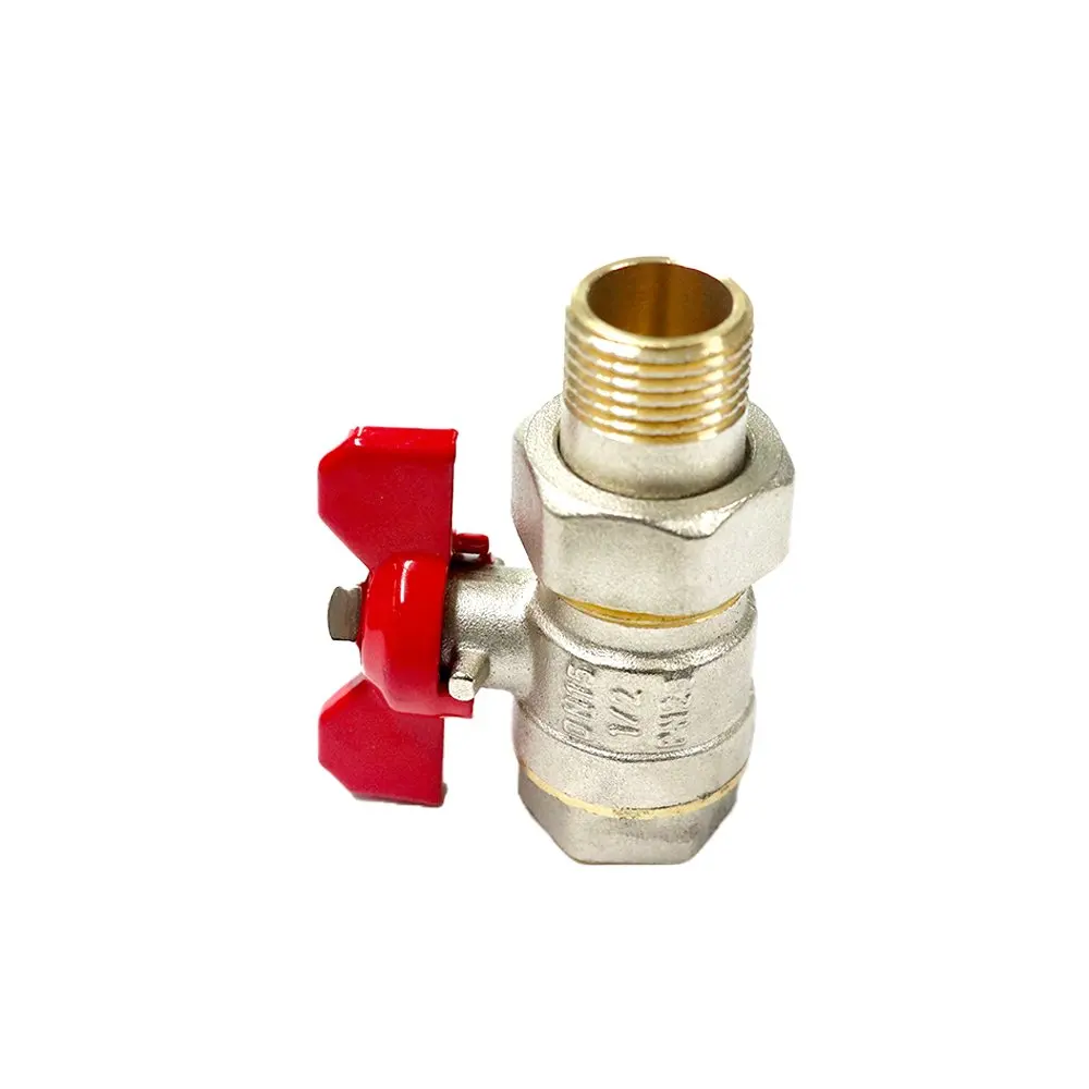 OEM valve manufacturer lead free brass ball valve DN25 - DN50 pure water pipe system wholesale factory Vietnam