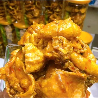  Острый хрустящий кальмар 200 г