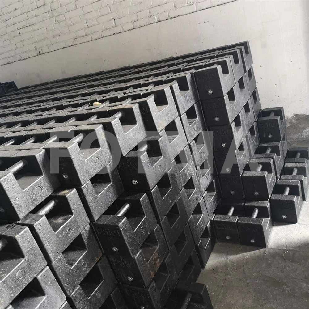 OEM Sand Casting Die Casting Cast Iron Crane/Excavator/Elevator Cast Steel Counterweight