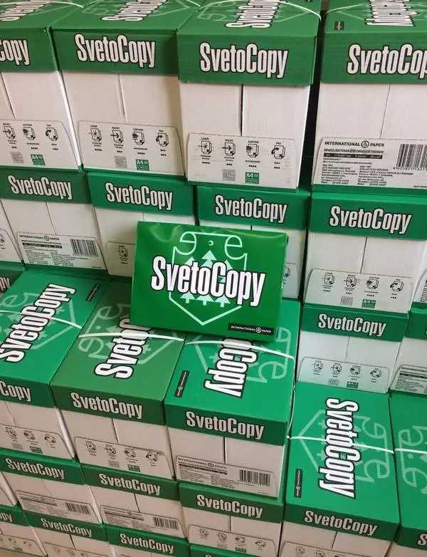 100% целлюлоза 80gsm бумага SvetoCopy A4/копировальная A4/80gsm 75gsm