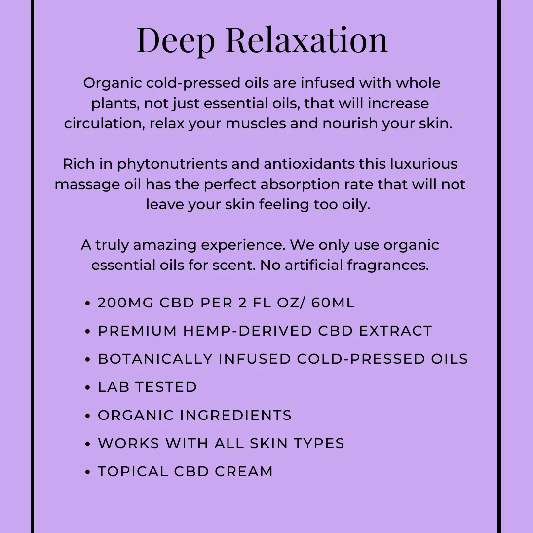 2022 New Product Private Labelling Broad Spectrum CBD Organic Massage Oil 400mg Premium Quality Salve Best Selling Made in USA