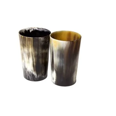 unique concept of home decor made with buffalo horn flower vases in multicolor finished for home decor flower vase